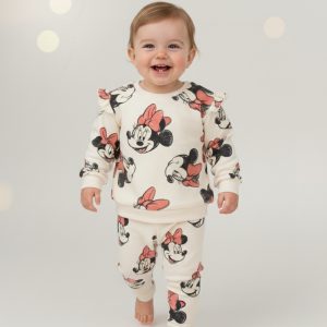 Happy Minnie Infant Girls Winter Training Suit - Cream