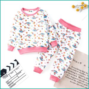 Dumbo Star Girls Winter Training Suit - White