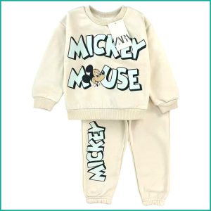 Mickey Boys Winter Training Suit - White