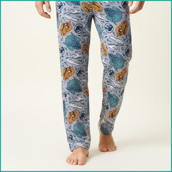 Devil Men's Cotton Pant - Grey - Image 2