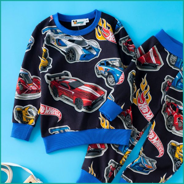 Cars Boys Winter Training Suit - Black - Image 3
