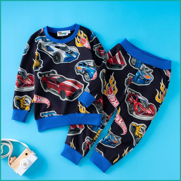 Cars Boys Winter Training Suit - Black - Image 2