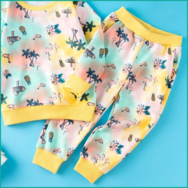 Beach Girls Winter Training Suit - Yellow - Image 3