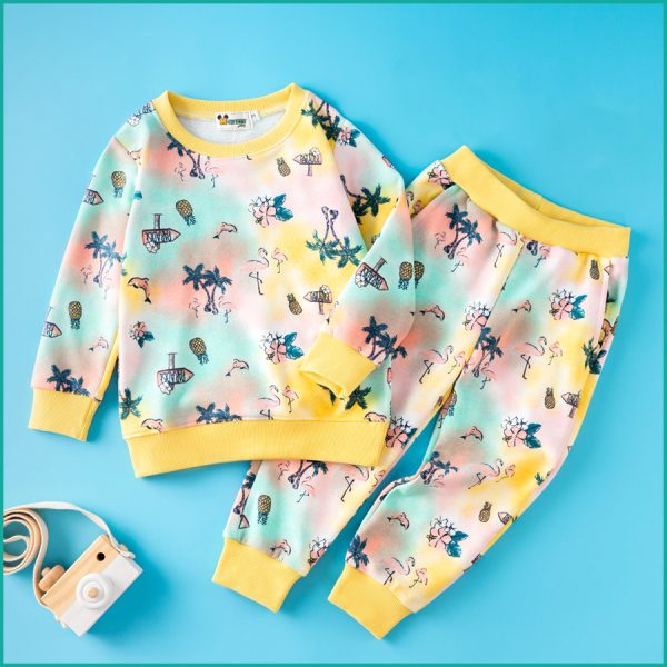 Beach Girls Winter Training Suit - Yellow - Image 2