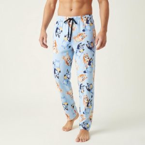Bluey Men's Cotton Pant -blue