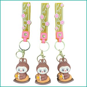 Labubu Lucky Key Chain - Brown (Each Piece)