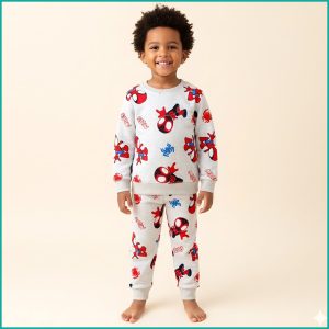 Spidey Boys Winter Training Suit - Light Grey
