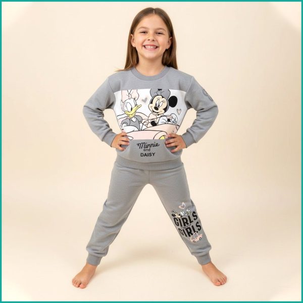 Minnie & Daisy Girls Winter Training Suit ZARA - Grey