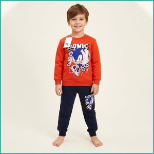 Sonic Boys Winter Training Suit ZARA - Orange