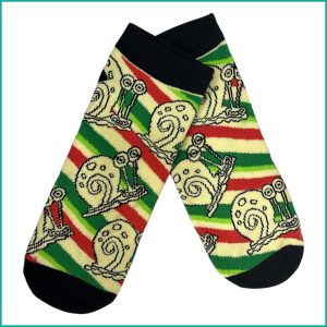 Snail Adult Socks - Multicolor