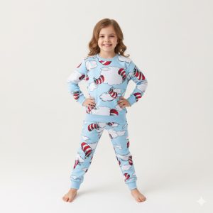 Clouds Boys Winter Training Suit - Sky Blue