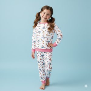 Dumbo Star Girls Winter Training Suit - White