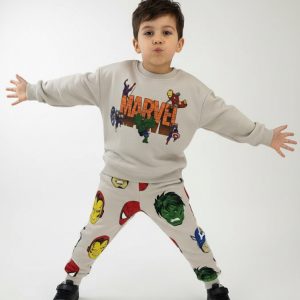 Marvel Boys Winter Training Suit - White