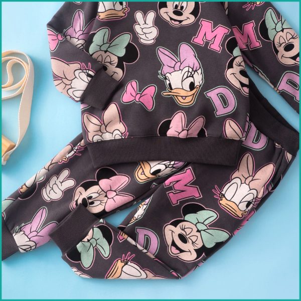Minnie Daisy Girls Winter Training Suit - Black - Image 4