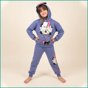 Minnie Cheese Girls Winter Training Suit ZARA - Blue