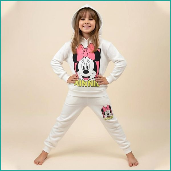 Minnie Frame Girls Winter Training Suit ZARA - White