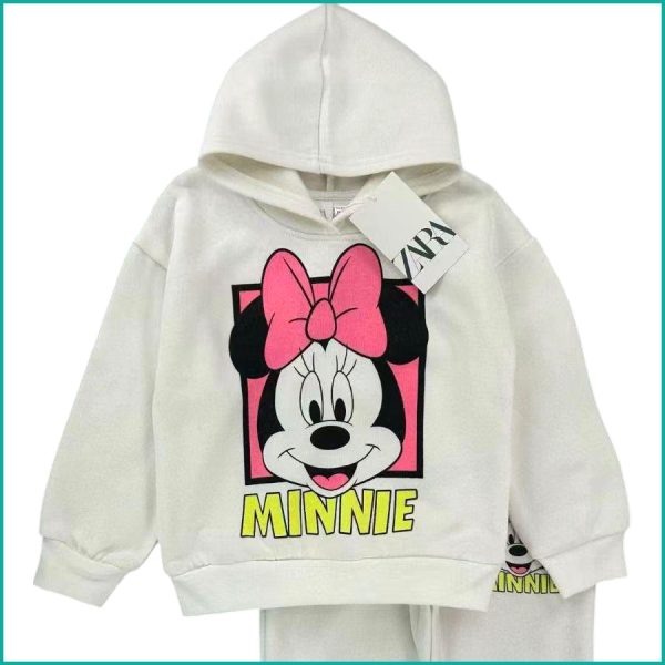 Minnie Frame Girls Winter Training Suit ZARA - White - Image 3