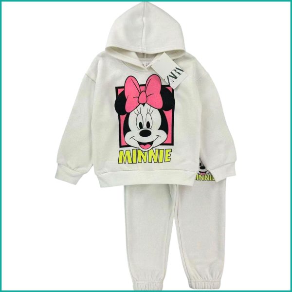 Minnie Frame Girls Winter Training Suit ZARA - White - Image 2