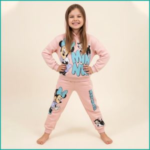 Minnie Cat Girls Winter Training Suit ZARA - Pink