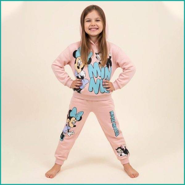 Minnie Cat Girls Winter Training Suit ZARA - Pink