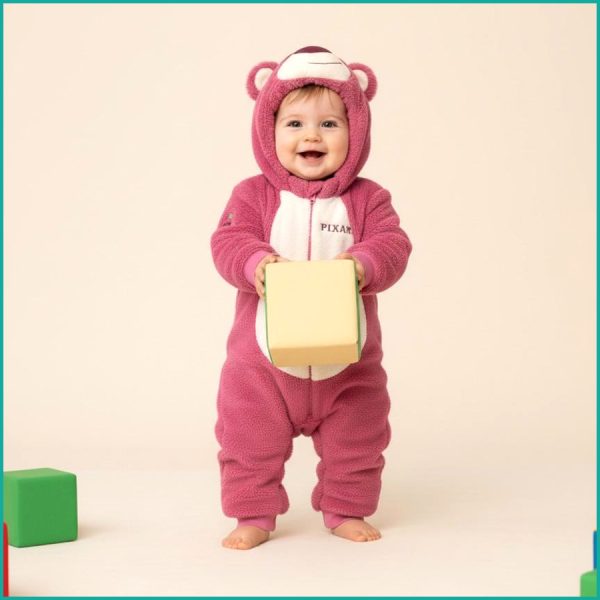 Pixar Infant Winter Overall - Pink - Image 3