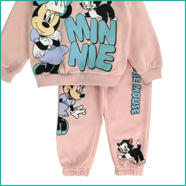Minnie Cat Girls Winter Training Suit ZARA - Pink - Image 4