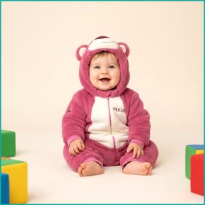 Pixar Infant Winter Overall - Pink