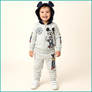 Mickey 28 Boys Winter Training Suit PRIMARK - Grey