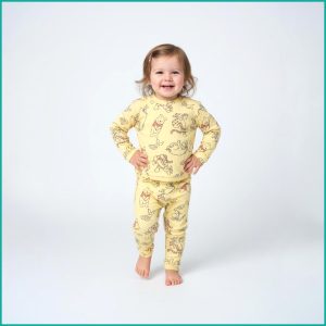 Winnie Kids Infant Pajama Set - Yellow