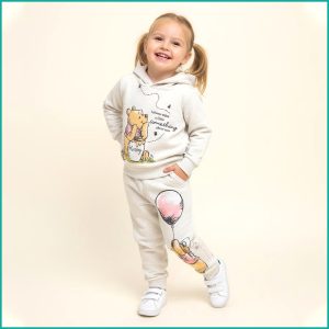 Winnie Balloon Girls Winter Training Suit PRIMARK - White