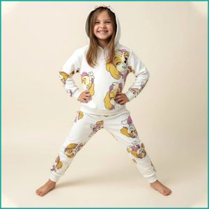 Sudadera Girls Winter Training Suit ZARA - White
