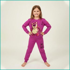 Toy Story Bear Girls Winter Training Suit - Purple
