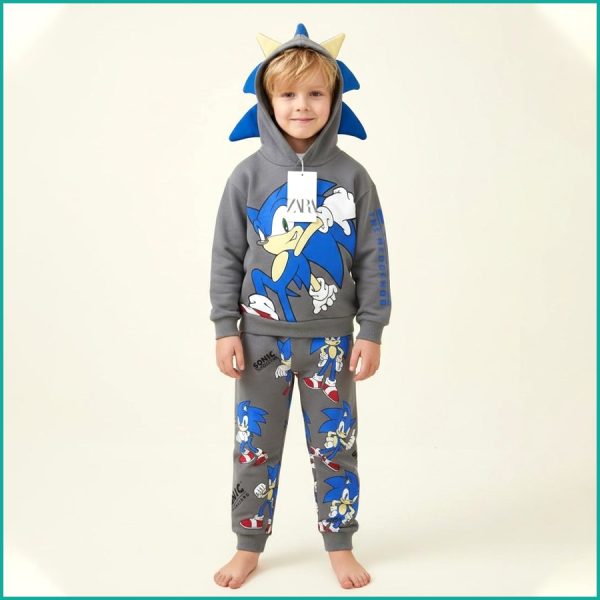 Sonic Power Boys Winter Training Suit ZARA - Grey