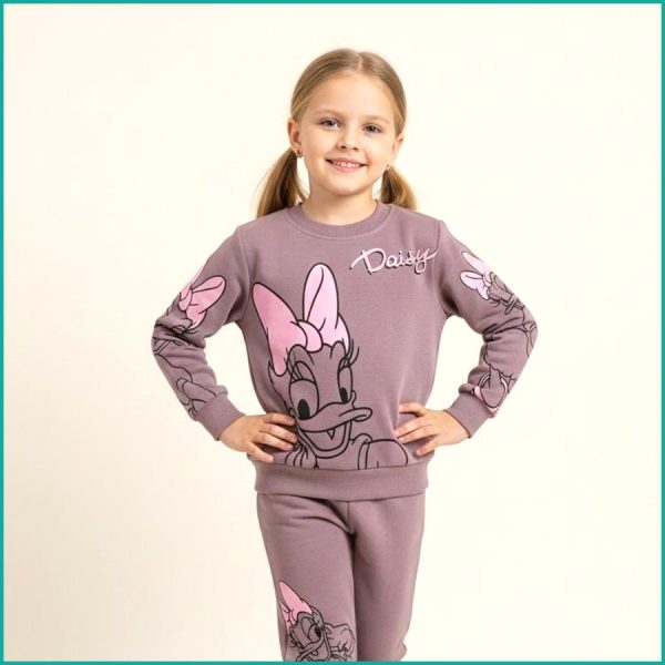 Daisy Girls Winter Training Suit ZARA - Purple - Image 2