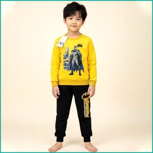 Batman Boys Winter Training Suit ZARA - Yellow Black