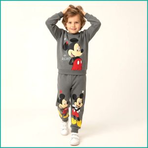 Mickey Star Boys Winter Training Suit ZARA - Grey