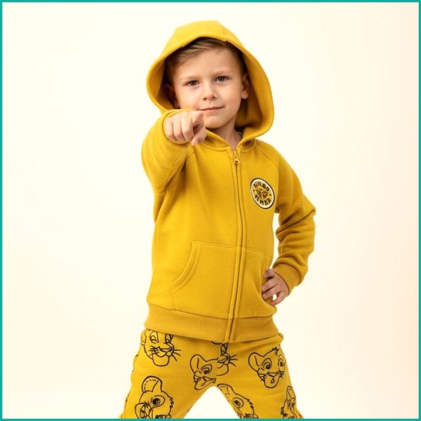 Lion Simba Boys Winter Training Suit ZARA - Yellow - Image 2