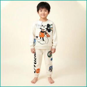 Mickey Tour Boys Winter Training Suit ZARA - White