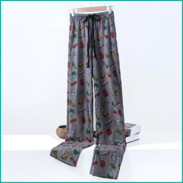 Superhero Men's Cotton Pant - Grey - Image 2