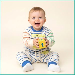 Donald Infant Boys Winter Training Suit - White