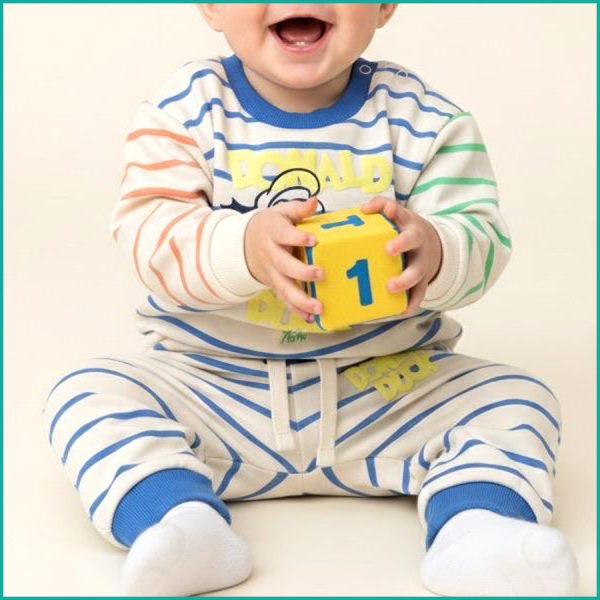 Donald Infant Boys Winter Training Suit - White - Image 3