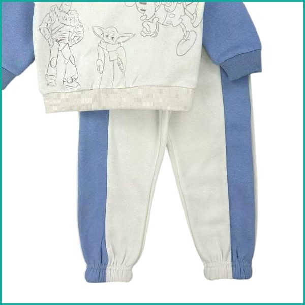 All Disney Boys Winter Training Suit ZARA - White - Image 4