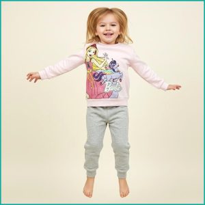 Barbie Girls Winter Training Suit - Pink Grey
