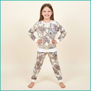 All Bear Girls Winter Training Suit - White