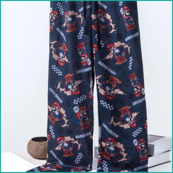 Mario Kart Men's Cotton Pant - Blue - Image 3