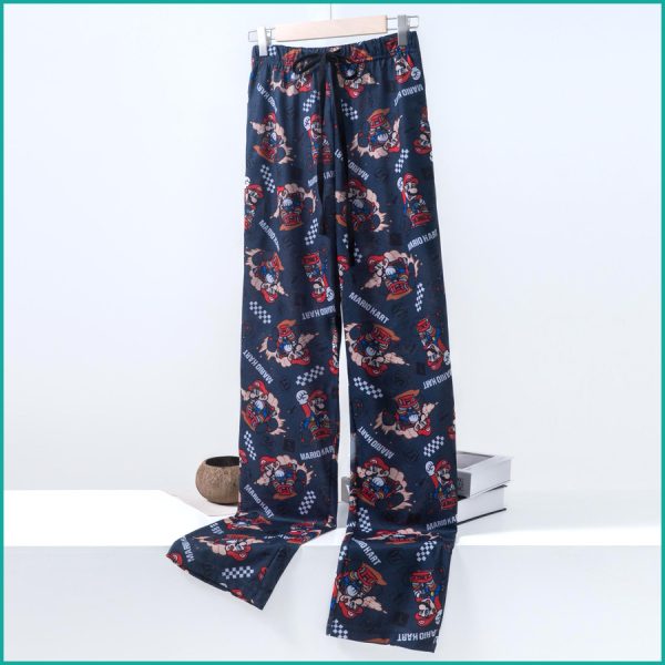 Mario Kart Men's Cotton Pant - Blue - Image 2