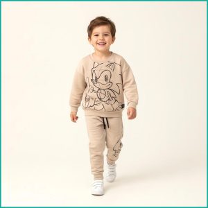 Sonic Boys Winter Training Suit - Brown