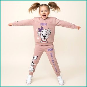 Puppy Fun Girls Winter Training Suit - Pink