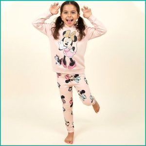 Loud Minnie Girls Winter Training Suit ZARA - Pink
