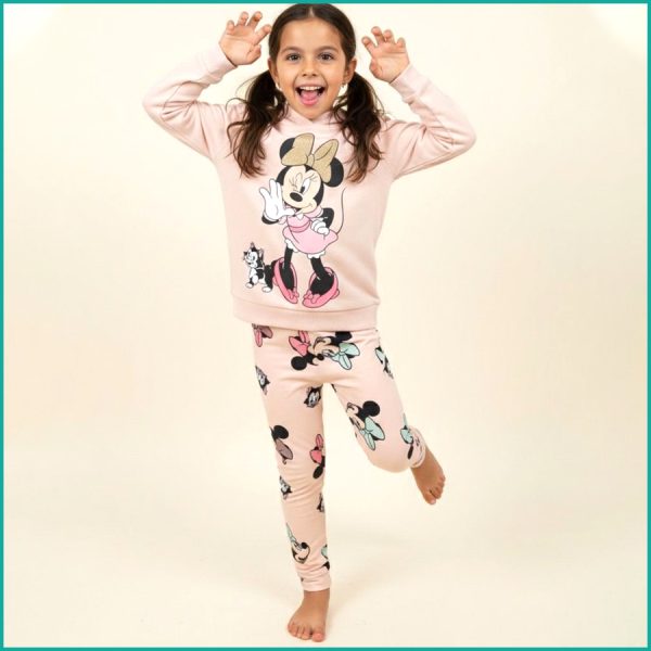 Loud Minnie Girls Winter Training Suit ZARA - Pink